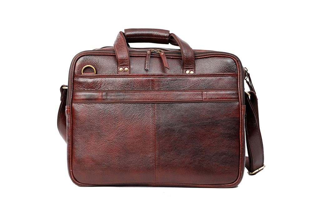 Humanfitcraft Leather Executive Travel Messenger Bag - Human Fit Craft