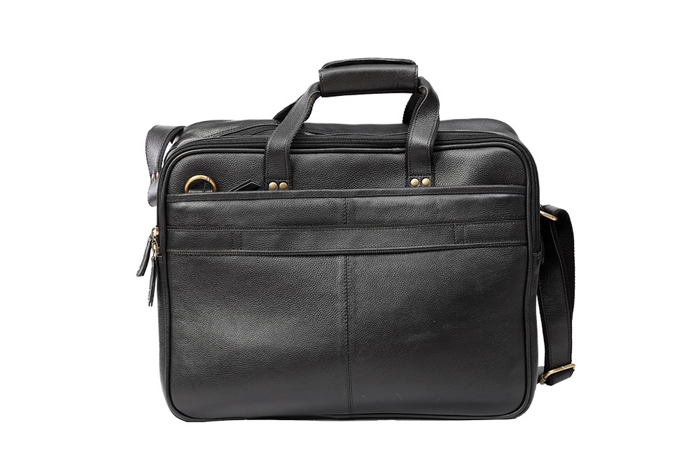 Humanfitcraft Leather Executive Travel Messenger Bag - Human Fit Craft