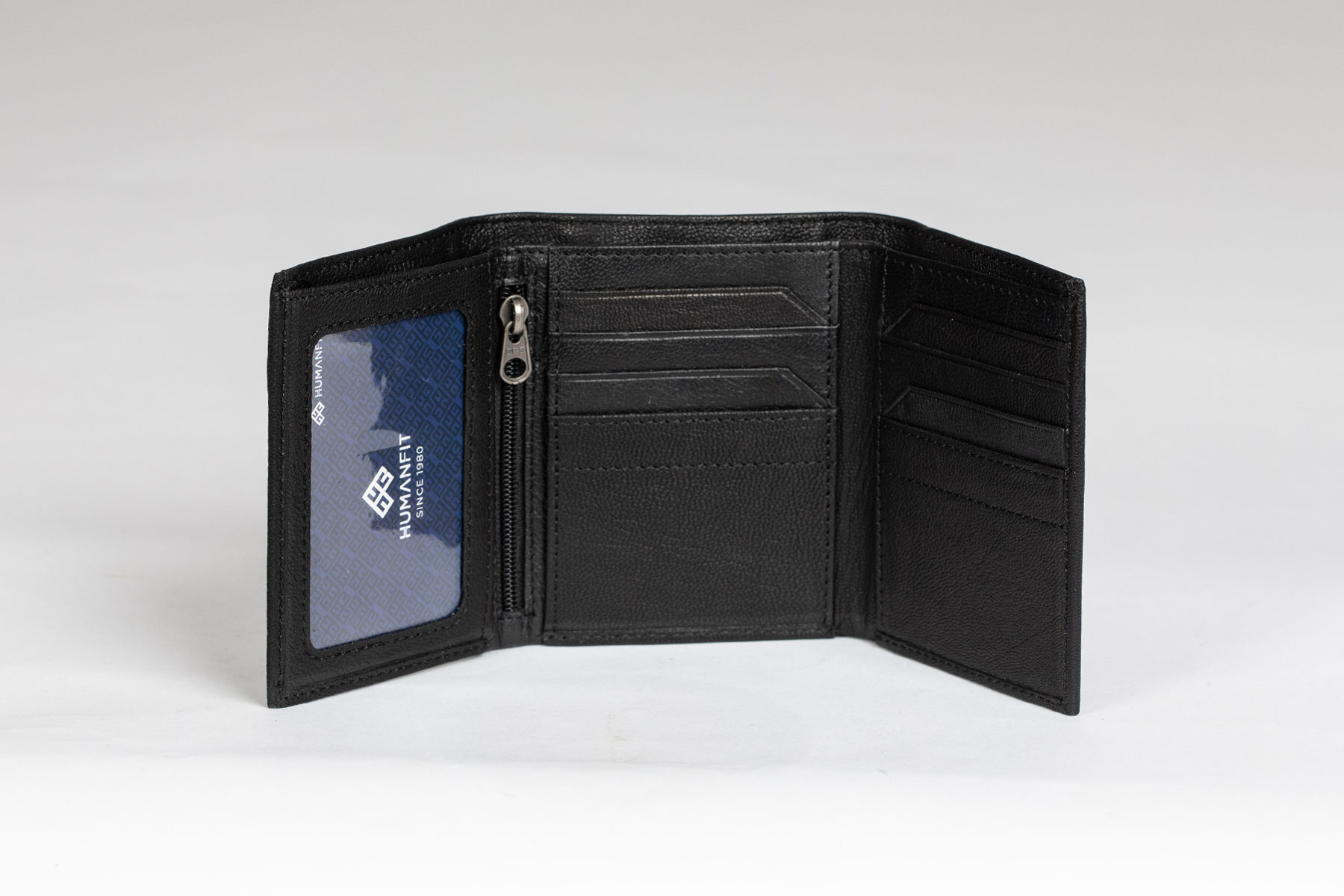 HF Three Fold Gent's Leather Wallet - Human Fit Craft