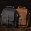 Two Side Bag Genuine Leather