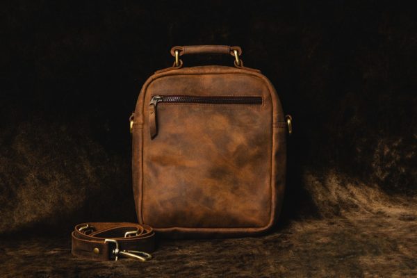 Hunter Leather Side Bag From Bag