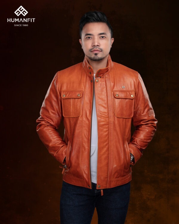 HF Classic Leather Jacket - Human Fit Craft