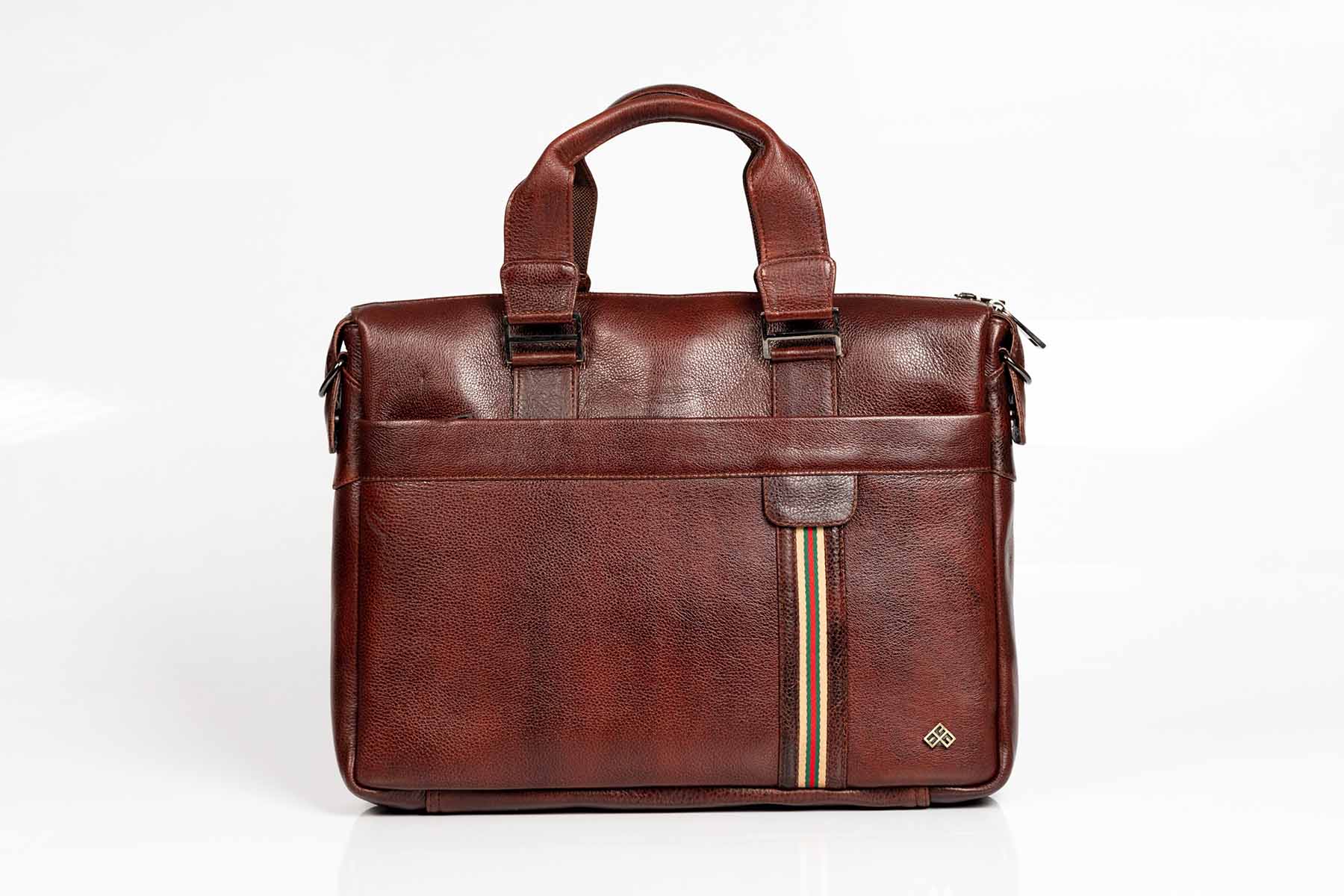 HF Luxe Leather Laptop Bags - Human Fit Craft