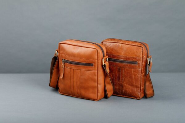 Human Fit Leather Legacy Side Bag