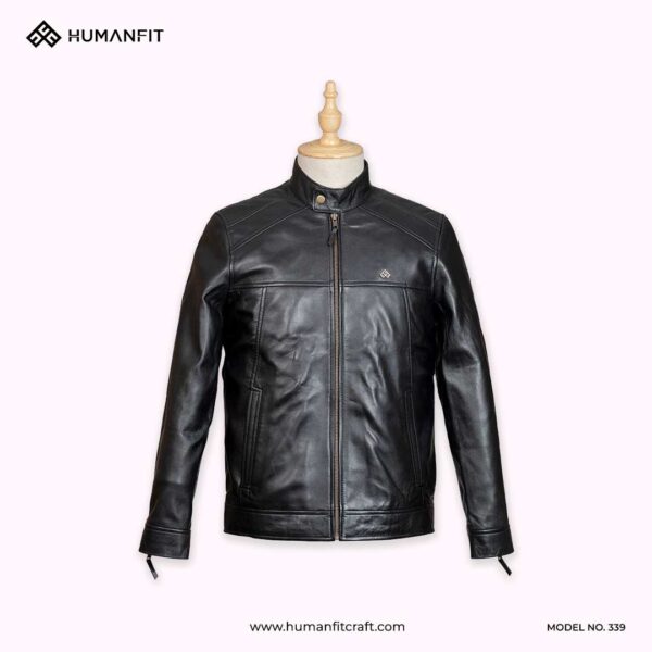 Human Fit Men's Leather Jacket